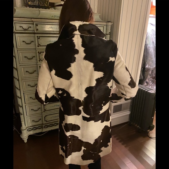 FENDI cow/calf print coat - Picture 3 of 8
